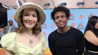 Israel Johnson Interview at the 2025 Kids’ Choice Awards 