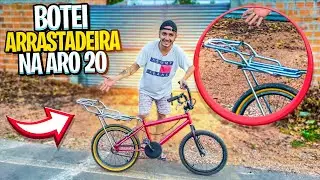 BOTEI ARRASTADEIRA NA BIKE ARO 20 BH