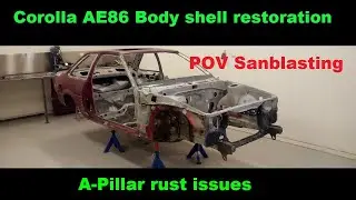 Toyota Corolla AE86 Bodyshell restoration. Episode 3