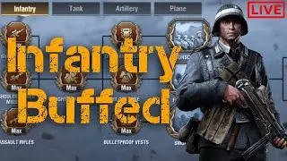 New Infantry Buff Testing (LIVE STREAM) - Warpath