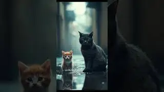 🐾The Gentle Stray | Emotional Cat Story That Will Melt Your Heart #tinytaleshorts #ai #shortvideo
