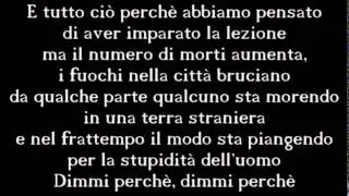 Iron Maiden  - For the greater good of god[Traduzione]
