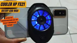 Cooler Kipas Pendingin HP Oaktree Funcooler FS21 EFEKTIF MENURUNKAN PANAS HP SAAT BERMAIN GAME !!