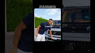 A Number Plate Worth More Than Your Car #success #motivation #lifestyle #car #money #shorts #fyp