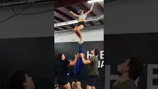 Didn't change a thing ☠️ #cheer #stunt #shorts