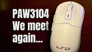 Lightweight! But the sensor? | LTC GM024 PAW3104 61 gram gaming mouse review