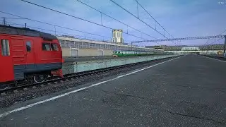 По Павелецкому направлению на ЭР2Р: поезд №6013 Москва - Узуново на ЭР2Р-7030/7031/7032