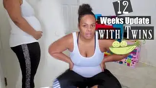 12 Weeks Twin Pregnancy Update  | Crazy Symptoms | Mommyandkailyn