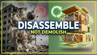 Timber Buildings That Disassemble | Design for Disassembly Explained