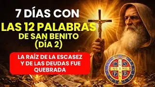 DÍA 2 | CANCELACIÓN ESPIRITUAL DE LAS DEUDAS OCULTAS — ORACIÓN DE LAS 12 PALABRAS DE SAN BENITO 💰📿