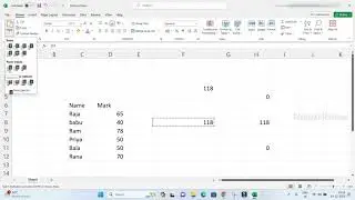 Basic Excel Shortcuts Explained in Tamil -  Part 1 - (Copy, Paste, Cut, Undo, Redo)