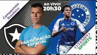 BOTAFOGO X CRUZEIRO 🔥AO VIVO🔥REACT COM WAGNER (EX-MEIA DO CABULOSO🦊), NARRAÇÃO E ANÁLISES🔵