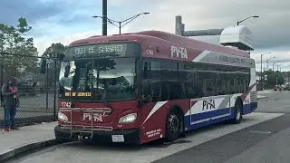 PVTA 2024 New Flyer Industries XDE35 #1742 Ride on route P-21 Express