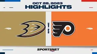 NHL Highlights | Ducks vs. Flyers - October 28, 2023