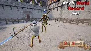 Half Sword - Gauntlet Speedrun World Record - Any% 7:56 - First Sub 8 in the World (6:34 knight)