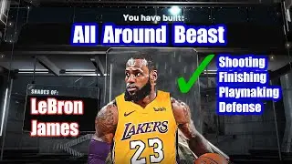 LeBron James NBA 2K21 Best All-Around Build