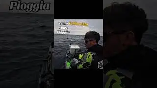 Vento mare pioggia e sempre lui, Triken 330 kayak fishing