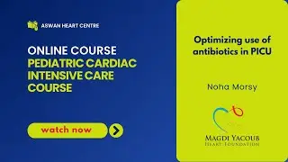 Optimizing use of antibiotics in PICU By Dr. Noha Morsi