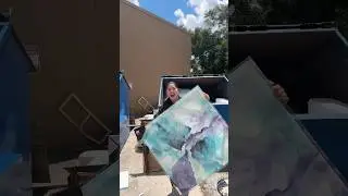 Found all this beautiful frames!!😊🥳 #dumpsterdiving #dumpsterdiver