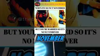 No Nut November Meme 😂 #memesdaily #shorts