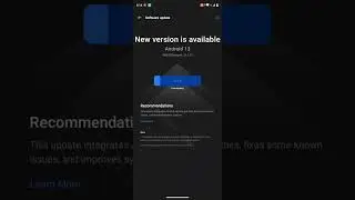 Realme Note 50 Security patch update March 2024 #realme #software #update