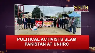 Political activists slam Pakistan at UNHRC