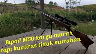 Unboxing Bipod M50 + Rel Pikatini dan cara Pemasangan