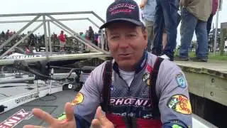 Davy Hite: Day 2 at the BASS Elite on the Sabine River