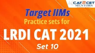 Target IIMs | ACTUAL CAT 2020 DILR SET  | Daily Practice Set 10 | Expected CAT DILR Set