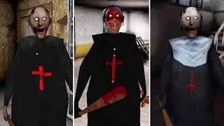 Granny 1 2 3 Granny In Evil Nun Outfit | Granny All Chapters Evil Nun Atmosphere