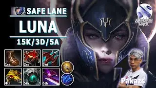 Luna Safe Lane Carry | 7.31d | Arlington Major ThunderP.Pakazs Luna Play | Dota 2 Immortal Gameplay