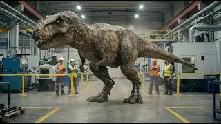 How Lifelike Dinosaurs Are Engineered: An Animatronic Factory Documentary #DinosaurFactory