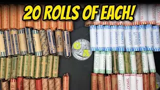 $350 Mixed Coin Roll Hunt - Anything Rare in There?