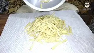 French Fries Recipe|| آلو کی چپس|| KFC. Style. McDonald Style||frenchfries||friesrecipe||kfcfries