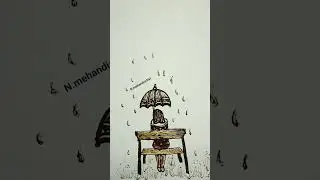 #Hennaart#foryou#designoftheday🌧☔️