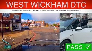 ЭКЗАМЕН ПО ВОЖДЕНИЮ В WEST WICKHAM DTC, EP1 &mdash; 13 апреля 2023 г., 14:32 #ВИДЕОЭКЗАМЕНАВОЖДЕНИЯ #OJ...