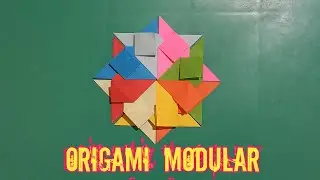 origami modular /modular / module paper / module / modular origami /origami / origami bintang/star