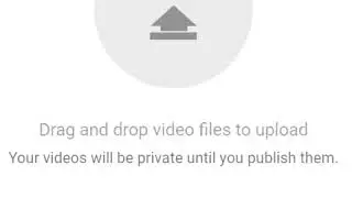 YouTube Studio Upload Animation