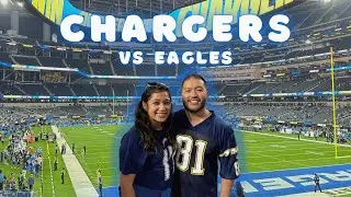 Week 14 CHARGERS vs EAGLES | Football VLOG