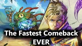 The Fastest Comeback EVER | Hearthstone Kobolds and Catacombs