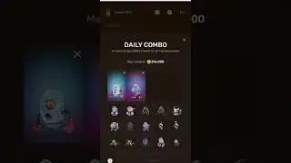 Pixel verse Daily combo Pack Card#pixelverse #combocards