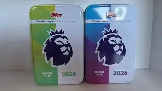 OTWORZYŁEM DWIE SUPER PUSZKI TOPPS PREMIER LEAGUE 2026!