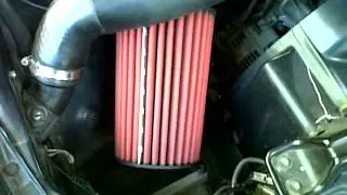 aem dry flow air filter sound