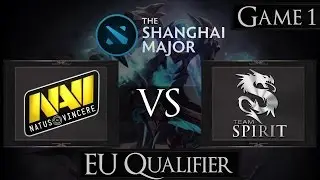 Dota 2 Na'Vi vs Team Spirit | Shanghai Major 2016