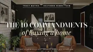 The 10 Commandments of Buying a Home: Avoid These Mistakes | Tracy Mathis Explains