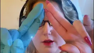 Asmr Vision test|Relaxing|Personal attention|Close up asmr|Tinglecity