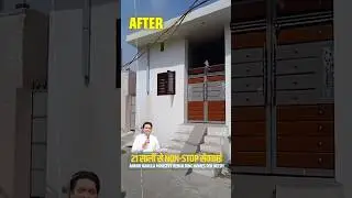 21 सालों से Non Stop सेवकाई | Ankur Narula Ministries Rebuilding Homes for Needy #shortsfeed