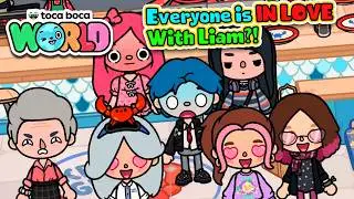 Everyone is IN LOVE With Liam?! - Toca Life World