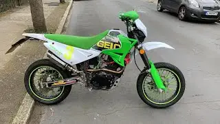 Swapping Bikes Over Using A Mates Sinnis Apache 125 To My Yamaha XVS 1100 Dragstar