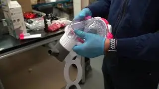 Modifikation einer Mares-Vollgesichtsmaske zu einer Beatmungsmaske